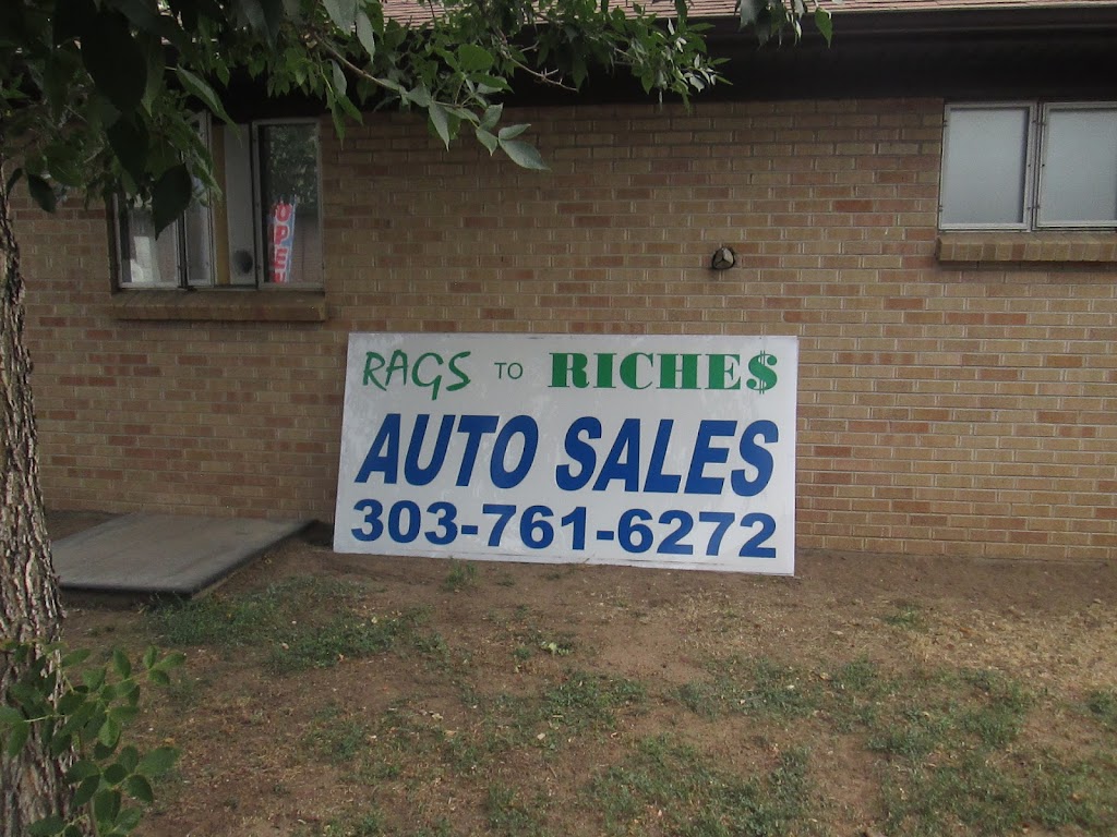 Rags to Riches Auto Sales | 3300 S Wadsworth Blvd Unit B, Lakewood, CO 80227, USA | Phone: (303) 761-6272