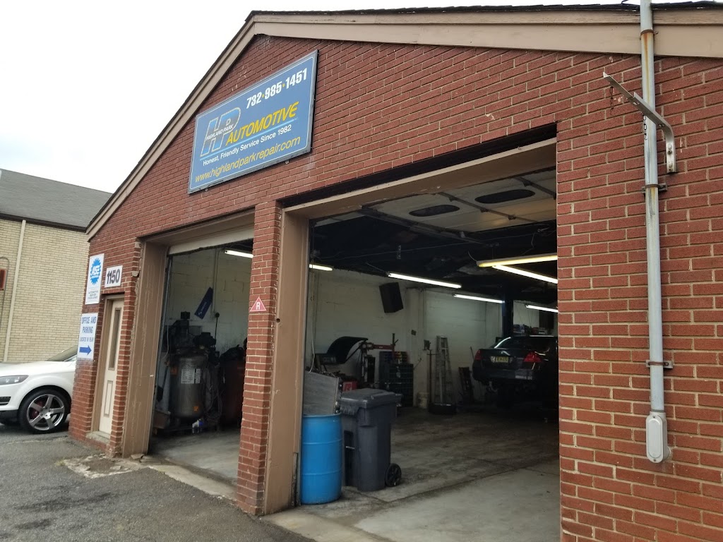 Highland Park Automotive | 1150 Raritan Ave, Highland Park, NJ 08904, USA | Phone: (732) 985-1451