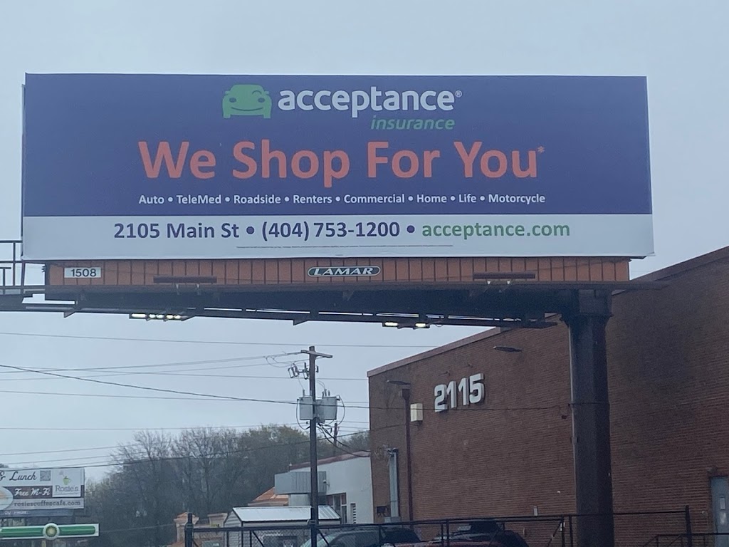 Acceptance Insurance | 2105 Main St, East Point, GA 30344, USA | Phone: (404) 753-1200