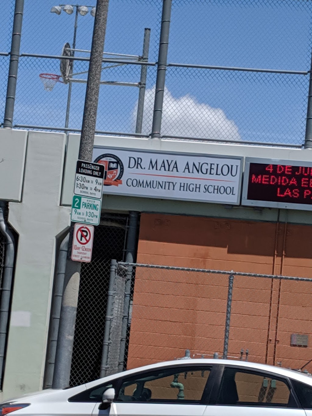 Dr. Maya Angelou Community High School | 300 E 53rd St, Los Angeles, CA 90011, USA | Phone: (323) 846-4600