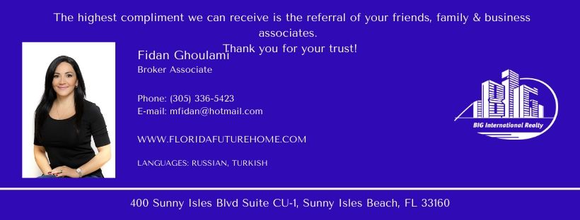 Fidan Ghoulami PA | 400 Sunny Isles Blvd # CU1, Sunny Isles Beach, FL 33160, USA | Phone: (305) 336-5423