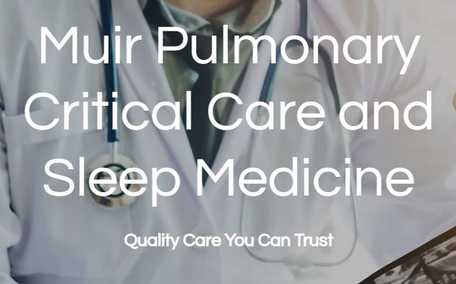 Muir Pulmonary Critical Care and Sleep Medicine | 1399 Ygnacio Valley Rd # 14, Walnut Creek, CA 94598, USA | Phone: (925) 939-3050
