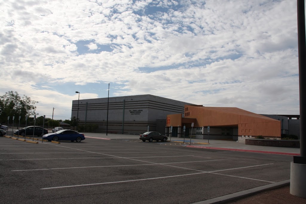 Col. John O. Ensor Middle | 13600 Ryderwood Ave, Horizon City, TX 79928 | Phone: (915) 937-6000