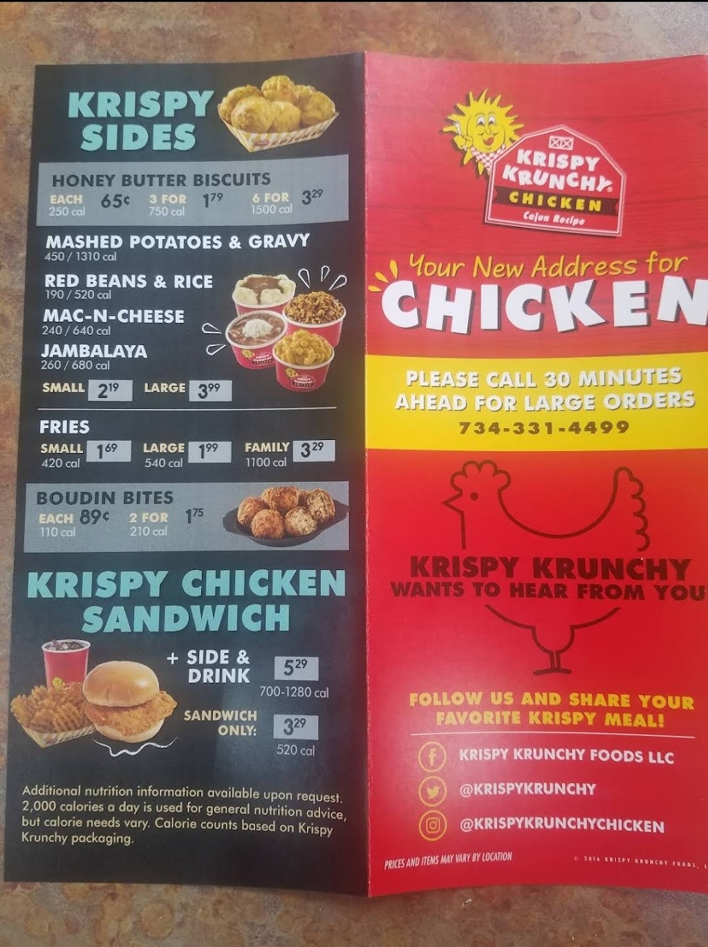 Krispy Krunchy Chicken | 29403 Michigan Ave, Inkster, MI 48141, USA | Phone: (734) 331-4499