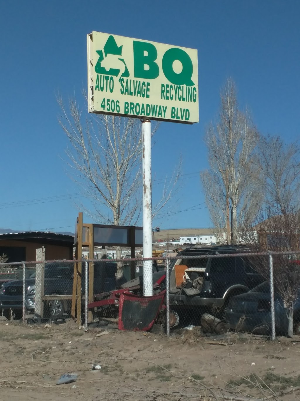 ABQ auto salvage and recycling | 4506 Broadway Blvd SE, Albuquerque, NM 87105, USA | Phone: (505) 452-9381