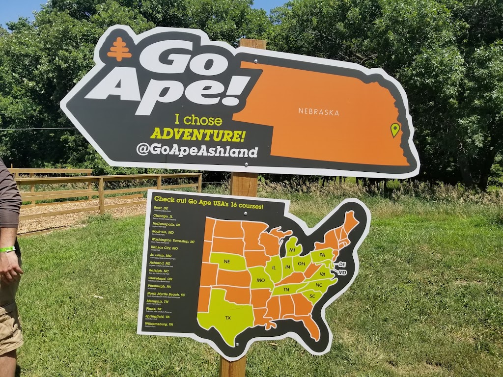 Go Ape Zipline and Adventure Park | 28500 W Park Hwy, Ashland, NE 68003, USA | Phone: (800) 971-8271