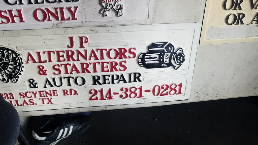J P Alternators Starters | 8233 Scyene Rd, Dallas, TX 75227, USA | Phone: (214) 381-0281