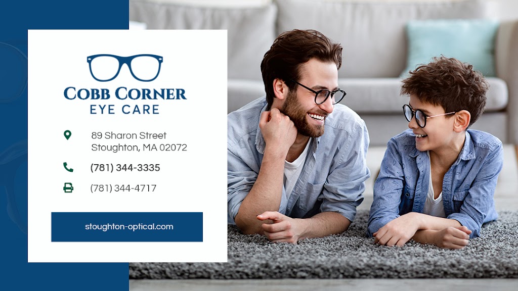 Cobb Corner Eye Care | 89 Sharon St, Stoughton, MA 02072, USA | Phone: (781) 344-3335