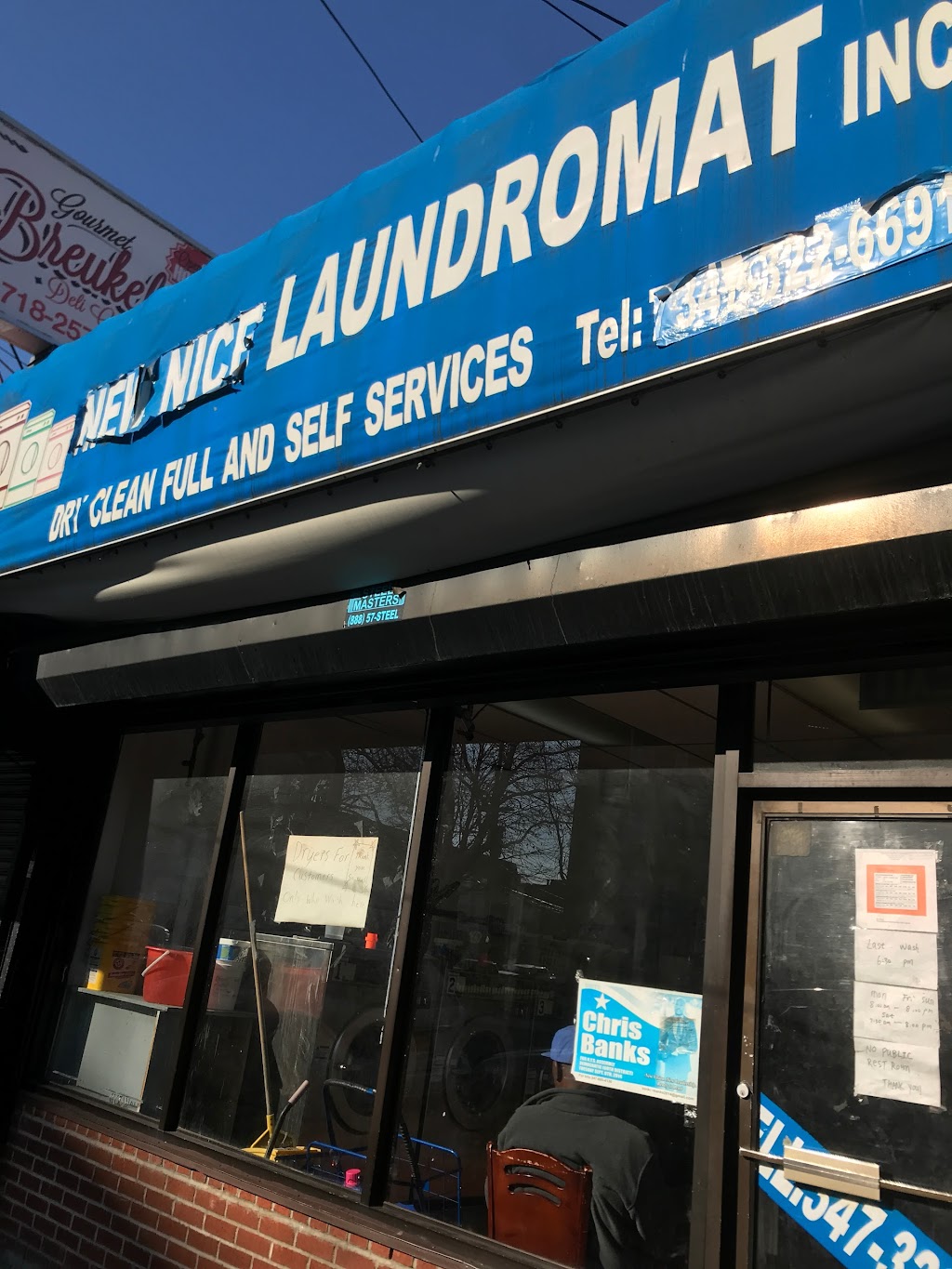 New Nice Laundromat Inc - laundry  | Photo 1 of 1 | Address: 10319 Glenwood Rd, Brooklyn, NY 11236, USA | Phone: (347) 322-6691