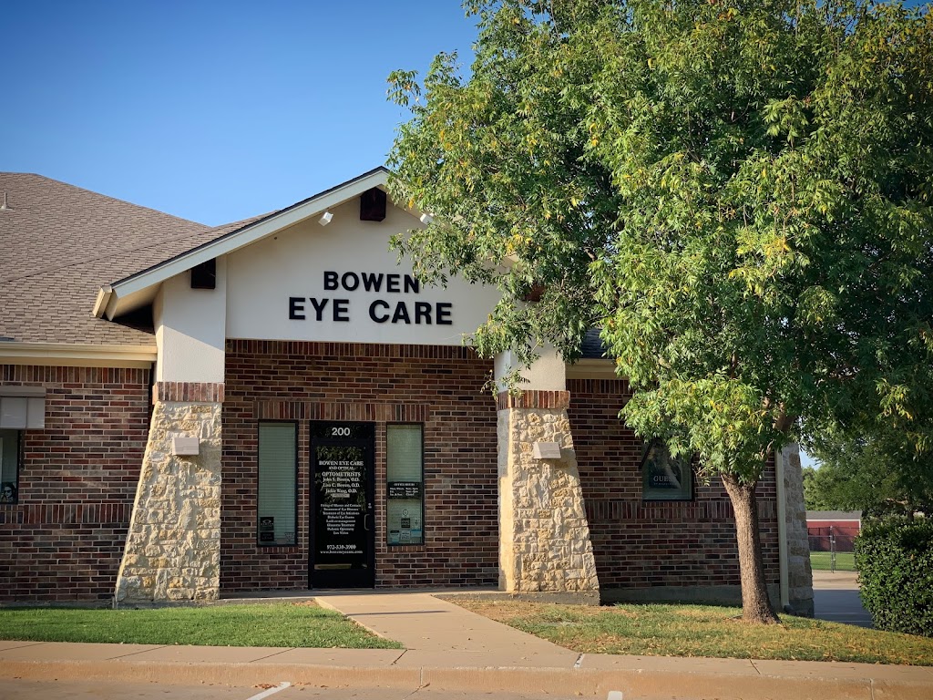 Bowen Eye Care | 2570 Northshore Blvd #200, Flower Mound, TX 75028, USA | Phone: (972) 539-3900