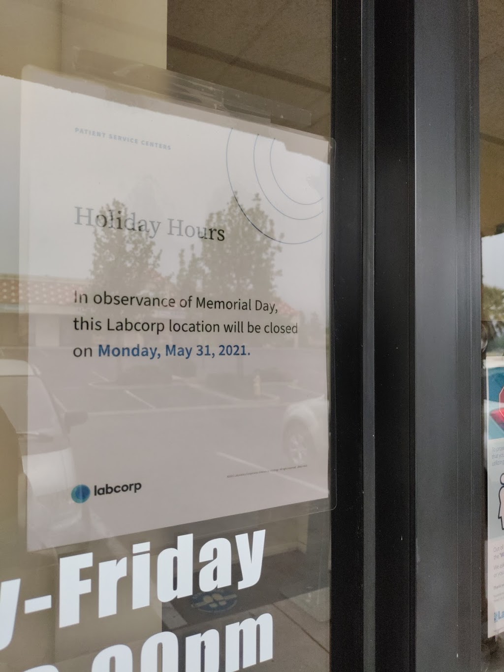 Labcorp | 10420 Beaumont Ave Ste G, Cherry Valley, CA 92223, USA | Phone: (951) 769-1006