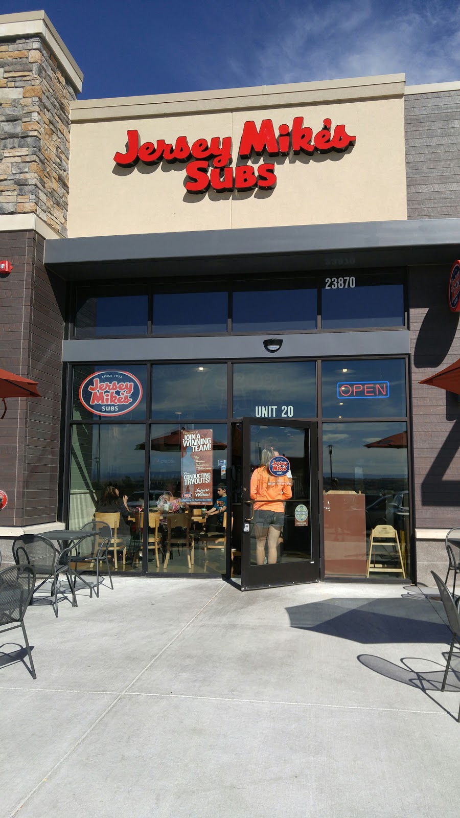 Jersey Mikes Subs | 23870 E Smoky Hill Rd Suite 20, Aurora, CO 80016, USA | Phone: (720) 630-2482