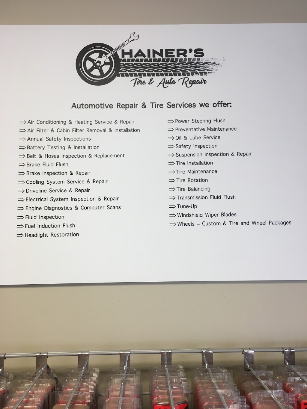 Hainers Discount Tire & Auto Repair | 1198 Third Street Louth, St. Catharines, ON L2R 6P9, Canada | Phone: (905) 934-2331