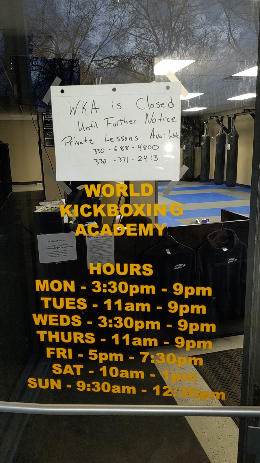 World Kickboxing Academy | 2413 State Rd, Cuyahoga Falls, OH 44223 | Phone: (330) 688-4800