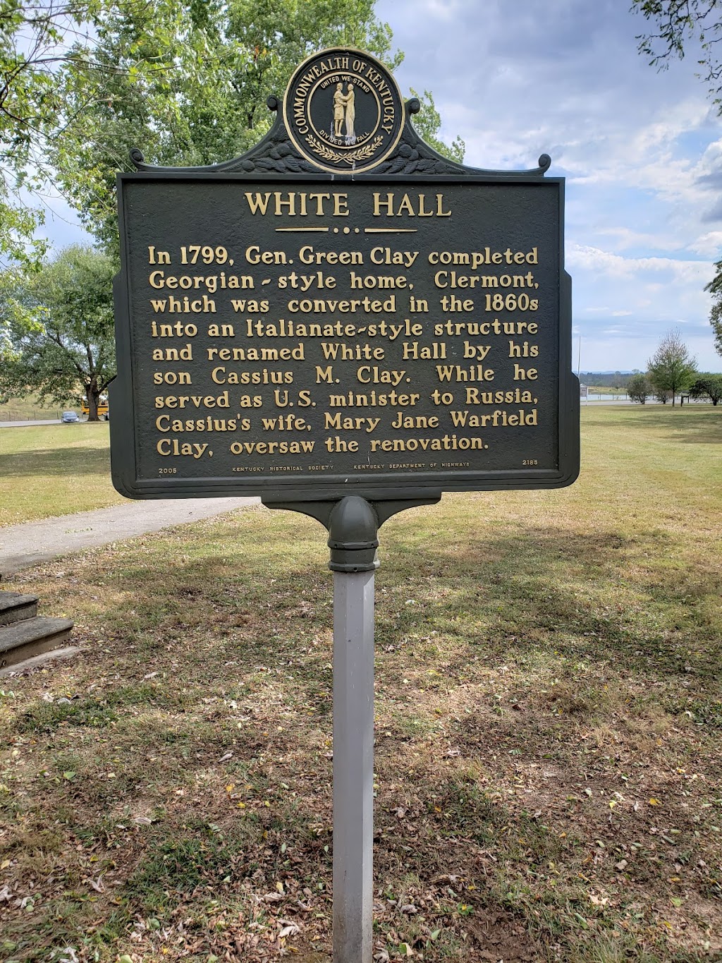 White Hall State Historic Site | 500 White Hall Shrine Rd, Richmond, KY 40475, USA | Phone: (859) 623-9178