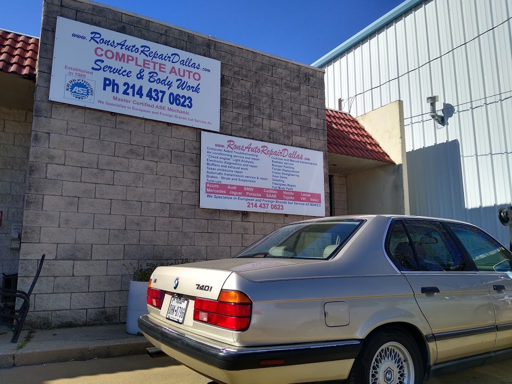 Rons Auto Repair Service Dallas TX | 4743 Norma St, Dallas, TX 75247, USA | Phone: (214) 437-0623