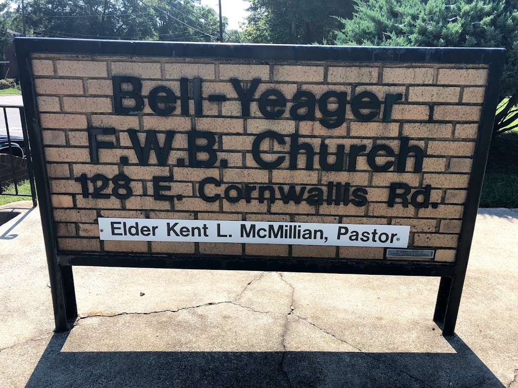 Bell Yeager Freewill Baptist Church | 128 E Cornwallis Rd, Durham, NC 27707, USA | Phone: (919) 489-3963