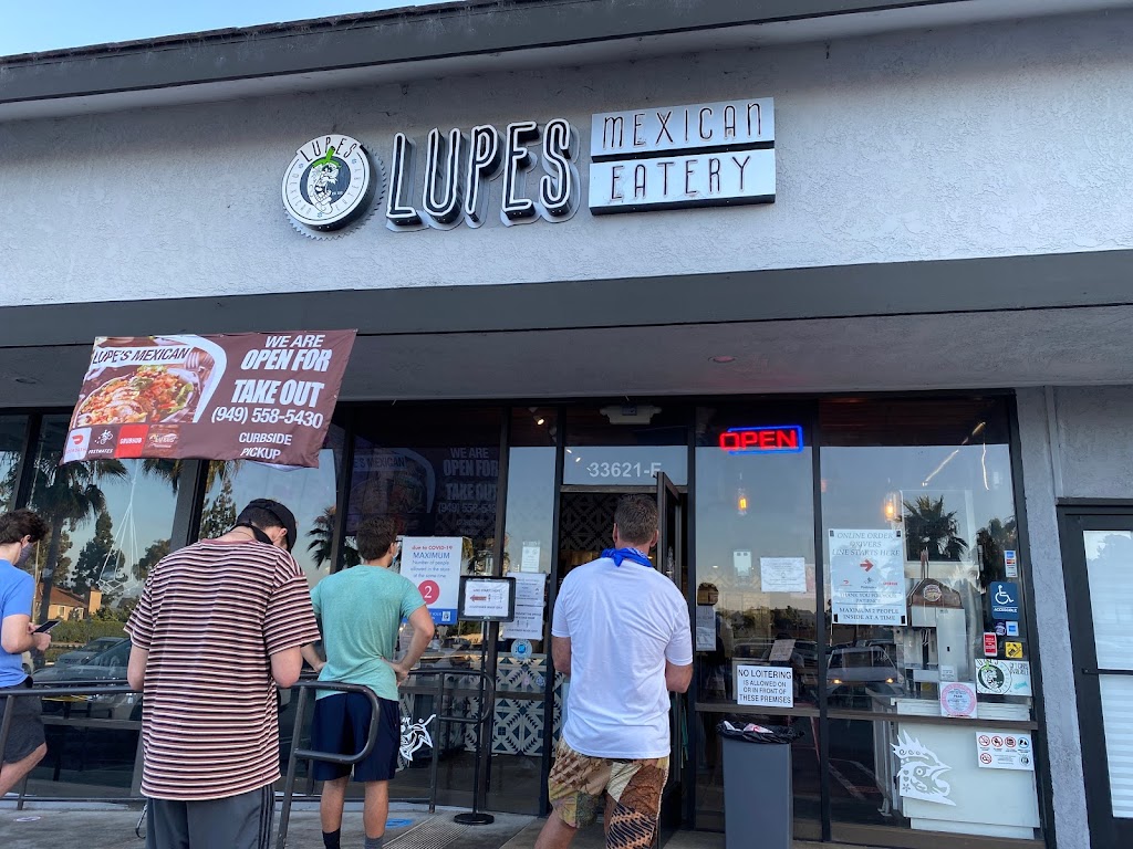 Lupe’s | 33621 Del Obispo St Suite F, Dana Point, CA 92629, USA | Phone: (949) 558-5430