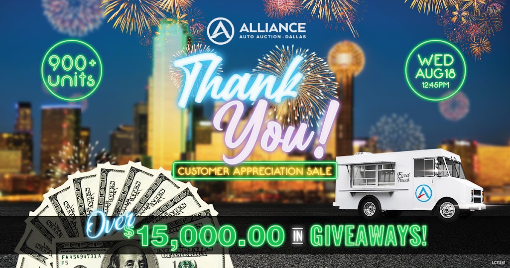 Alliance Auto Auction Dallas | 9426 Lakefield Blvd, Dallas, TX 75220, USA | Phone: (214) 646-3136