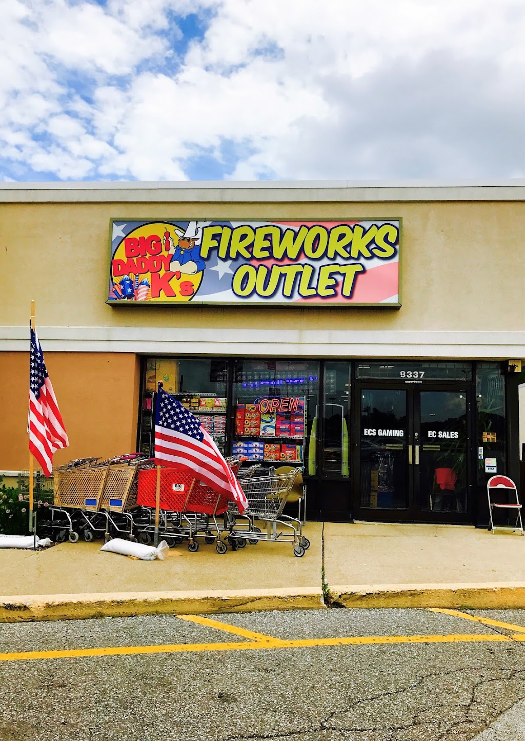 Big Daddy Ks Fireworks | 8337 Indianapolis Blvd, Highland, IN 46322, USA | Phone: (219) 923-8370