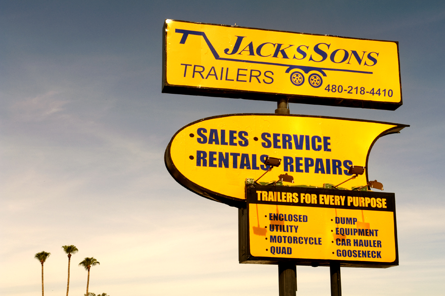 Jackssons Trailers | 3054 E Main St, Mesa, AZ 85213, USA | Phone: (480) 218-4410