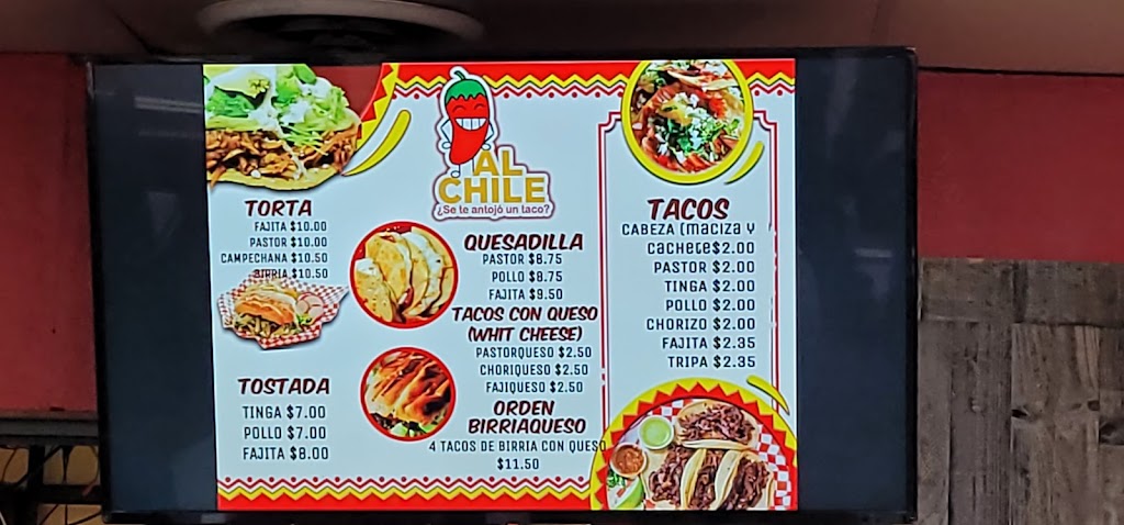 AL CHILE TAQUERIA | 2643 S Hampton Rd, Dallas, TX 75224, USA | Phone: (214) 377-9222