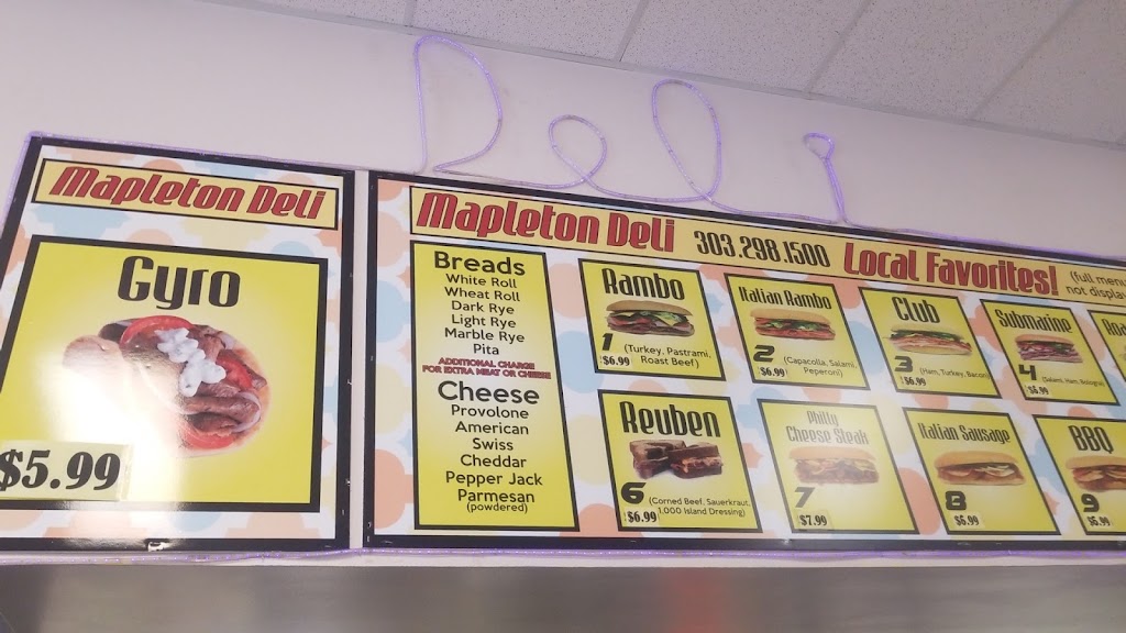 Mapleton Deli | 1202 E 58th Ave # A, Denver, CO 80216, USA | Phone: (303) 298-1500