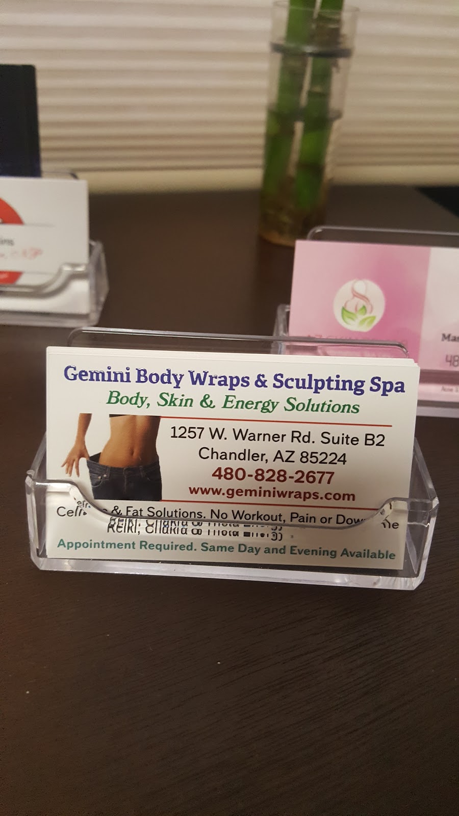 Gemini Body Wraps & Sculpting Spa | 1257 W Warner Rd Suite B2, Chandler, AZ 85224 | Phone: (480) 828-2677