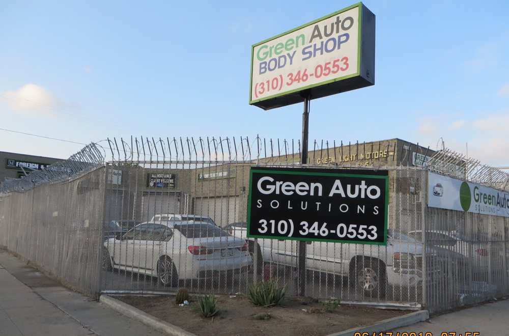 Green Auto Collision | 2819 W Florence Ave, Los Angeles, CA 90043, USA | Phone: (323) 920-7319