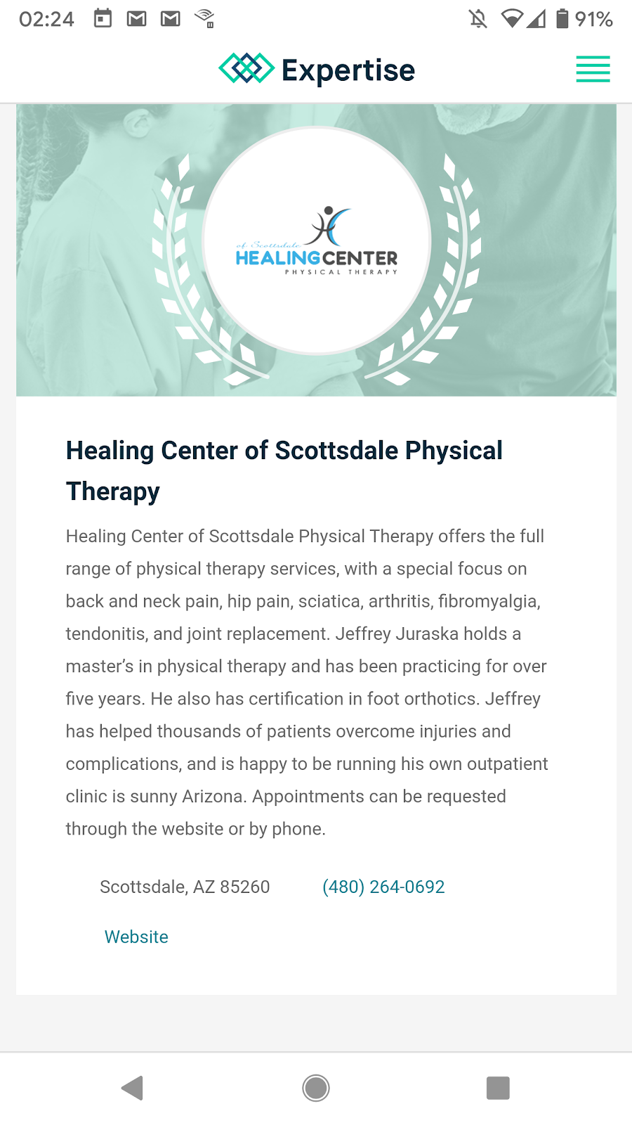 Healing Center of Scottsdale | 8424 E Shea Blvd suite 100, Scottsdale, AZ 85260, USA | Phone: (480) 264-0692