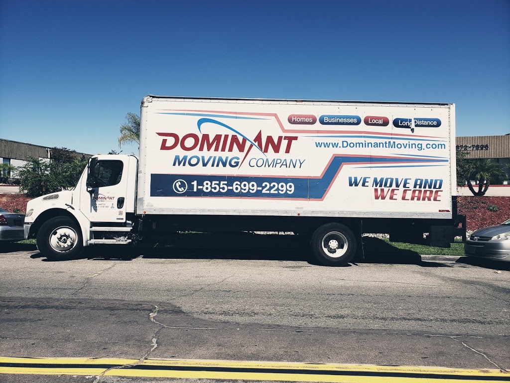 Dominant Movers San Diego, LLC | 1050 Island Ave UNIT 424, San Diego, CA 92101, USA | Phone: (619) 717-2105