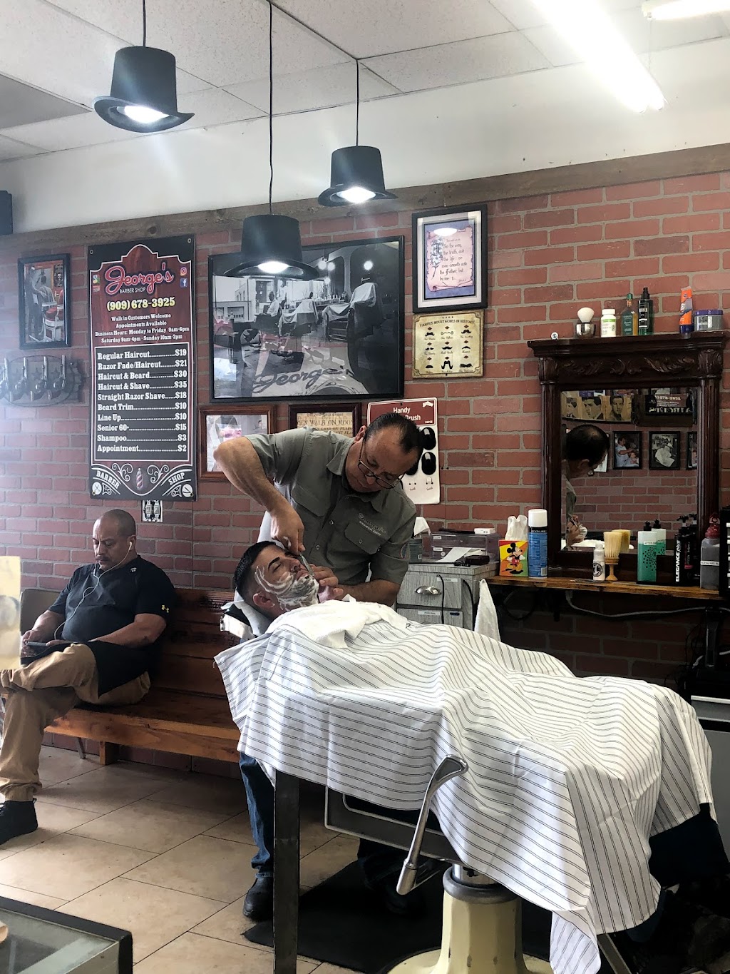 Jeorge’s Barber Shop | 12200 Central Ave, Chino, CA 91710, USA | Phone: (909) 678-3925