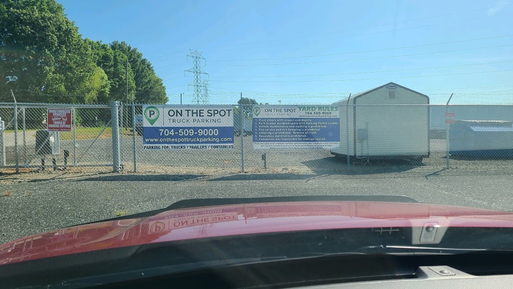 On The Spot Truck Parking | 9041 Old Salisbury Rd, Linwood, NC 27299, USA | Phone: (704) 509-9000