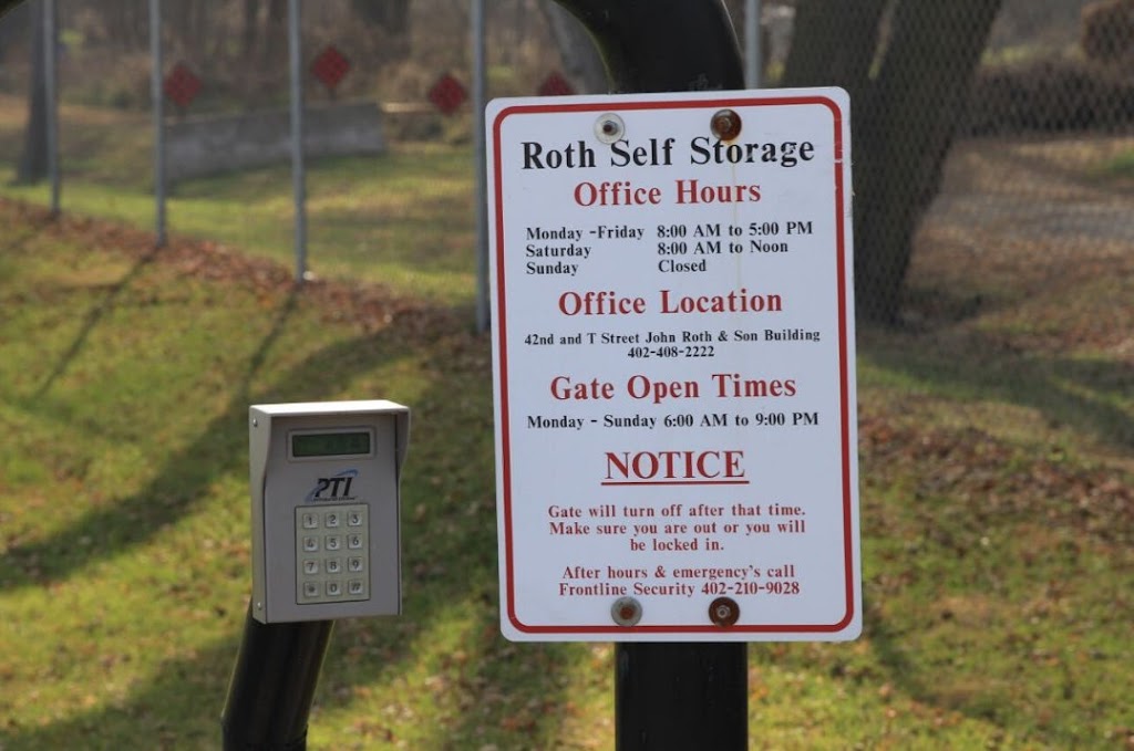 Roth Self Storage | 5415 S 44th St, Omaha, NE 68107, USA | Phone: (402) 408-2222