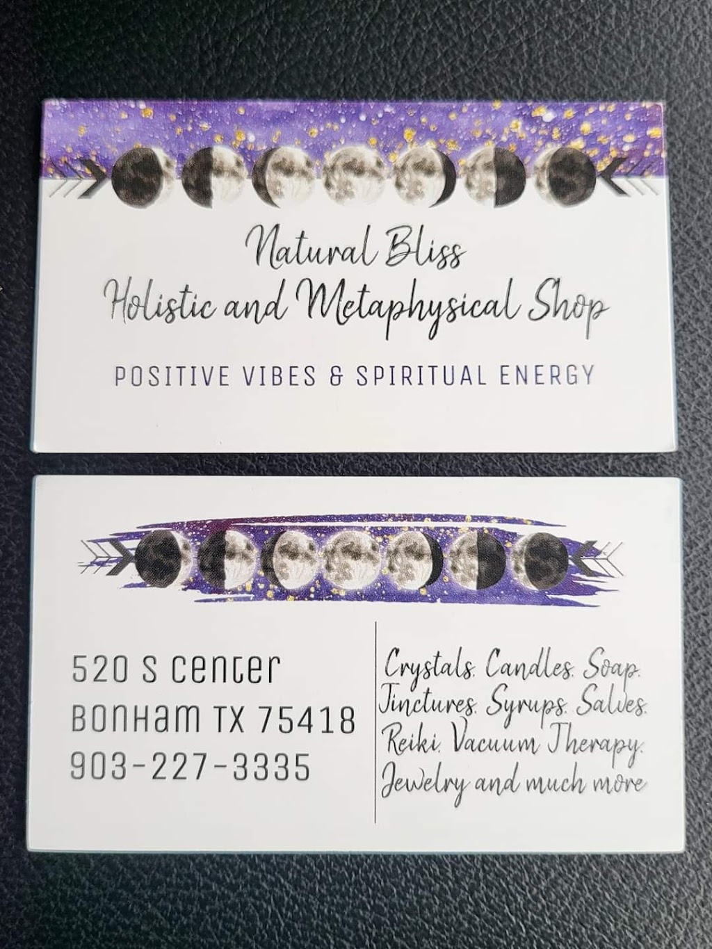 Natural Bliss Holistic And Metaphysical Shop | 520 S Center St, Bonham, TX 75418, USA | Phone: (903) 227-3335