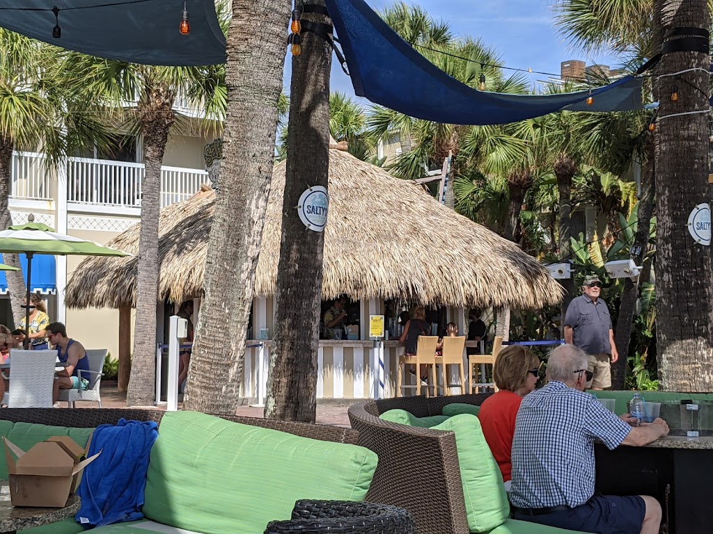 Salty’s Tiki Bar and Beach Lounge | 5500 Gulf Blvd, St Pete Beach, FL 33706, USA | Phone: (800) 249-1667
