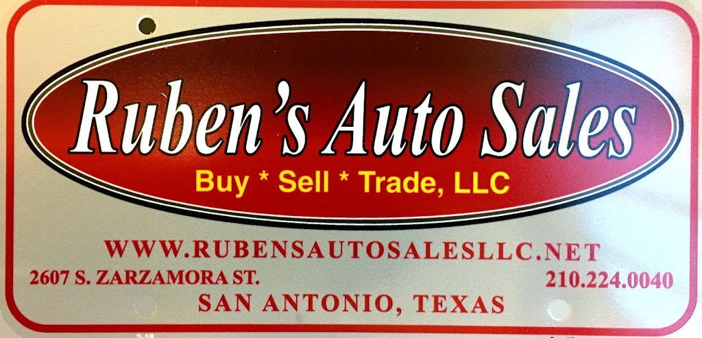 Rubens Auto Sales | 2607 S Zarzamora St, San Antonio, TX 78207, USA | Phone: (210) 224-0040