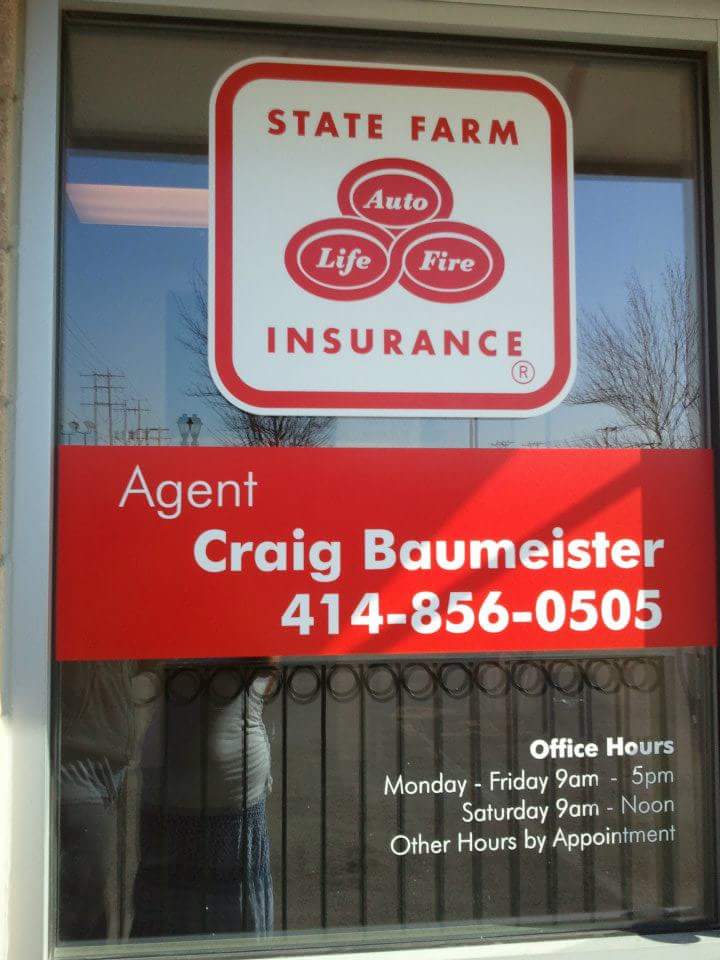 Craig Baumeister - State Farm Insurance Agent | 2315 10th Ave #101, South Milwaukee, WI 53172, USA | Phone: (414) 856-0505