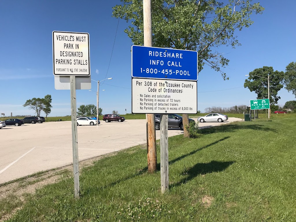 WisDOT Park & Ride 45-40 | 1660 County Rd W, Grafton, WI 53024, USA | Phone: (262) 548-5902