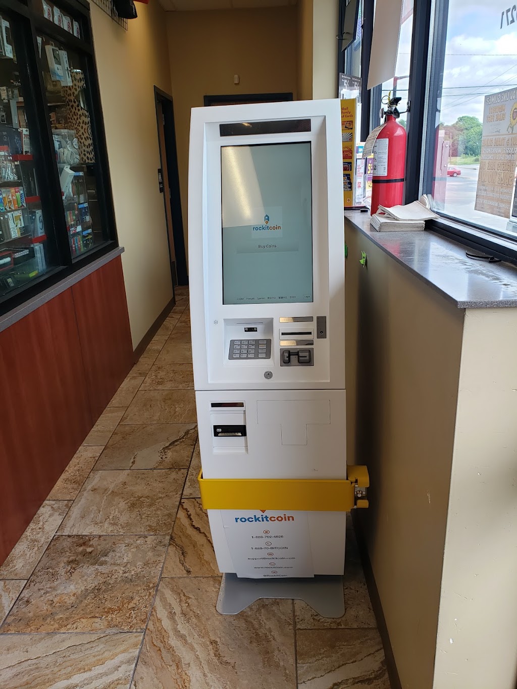 RockItCoin Bitcoin ATM | 1800 Steele Rd, Kansas City, KS 66106, USA | Phone: (888) 702-4826