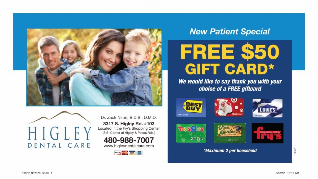 Higley Dental Care | 3317 S Higley Rd Suite 103, Gilbert, AZ 85297, USA | Phone: (480) 988-7007