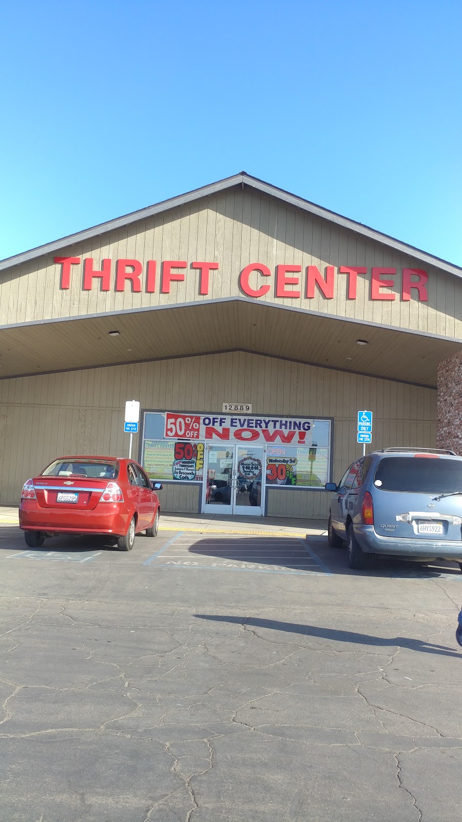 Thrift Center | Parkwood Village Shopping Center, 12889 CA-145 # 1, Madera, CA 93637, USA | Phone: (559) 395-4550