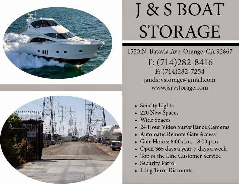 J & S RV Storage | 1550 N Batavia St, Orange, CA 92867, USA | Phone: (714) 282-8416