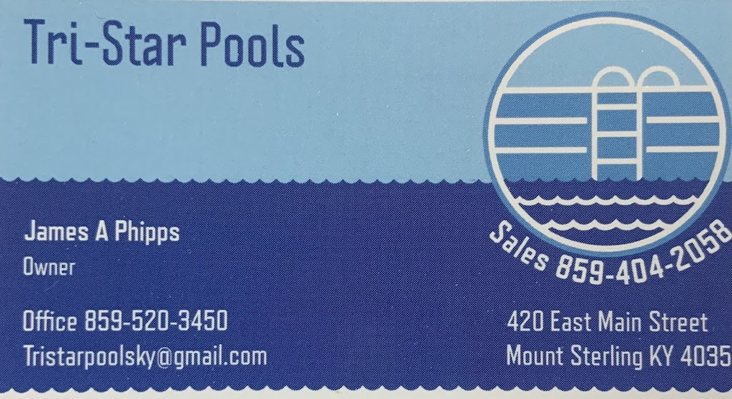 Tri-Star Pools, LLC | 420 E Main St, Mt Sterling, KY 40353, USA | Phone: (859) 520-3450