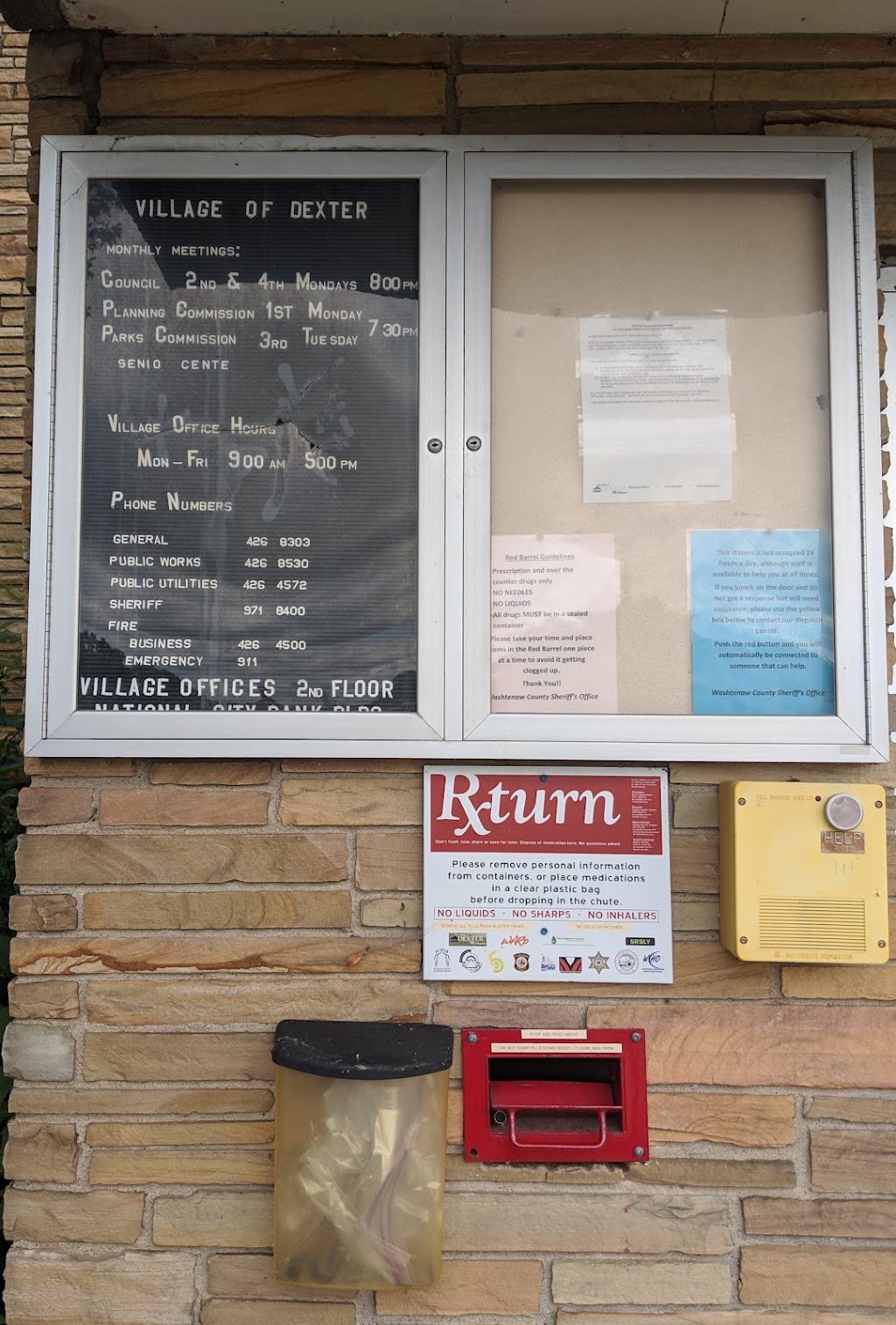 Washtenaw County Sheriffs Office Dexter Community Station | 8140 Main St, Dexter, MI 48130, USA | Phone: (734) 426-0228