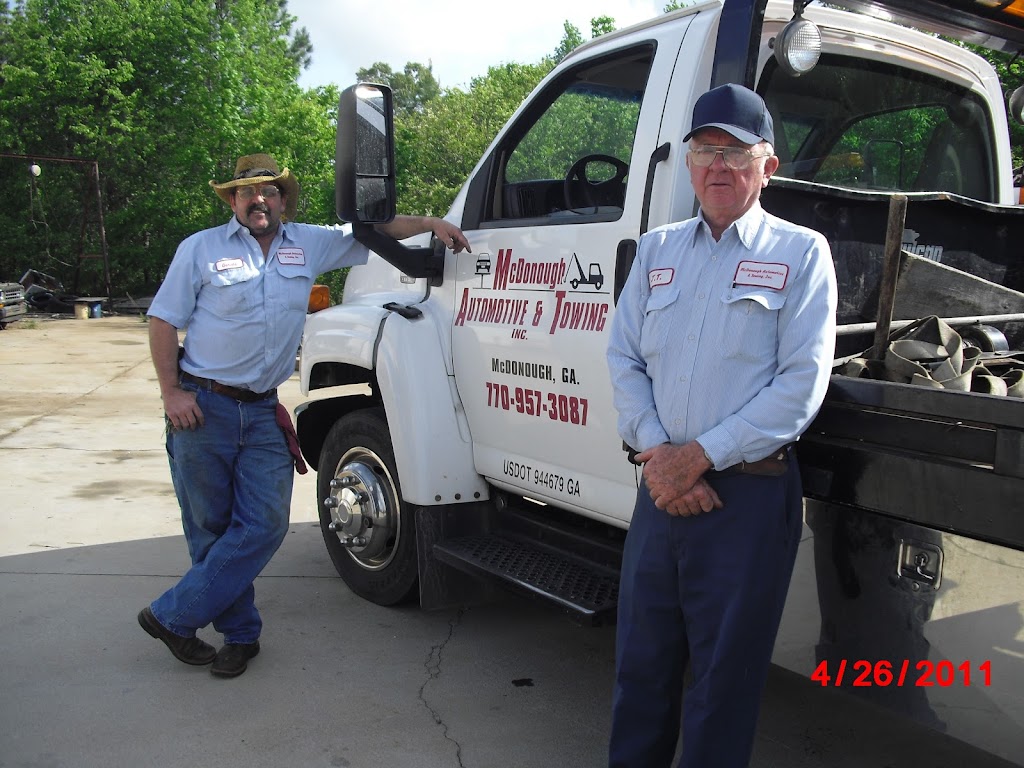 McDonough Automotive and Towing | 119 Park W Dr, McDonough, GA 30253, USA | Phone: (770) 957-3087