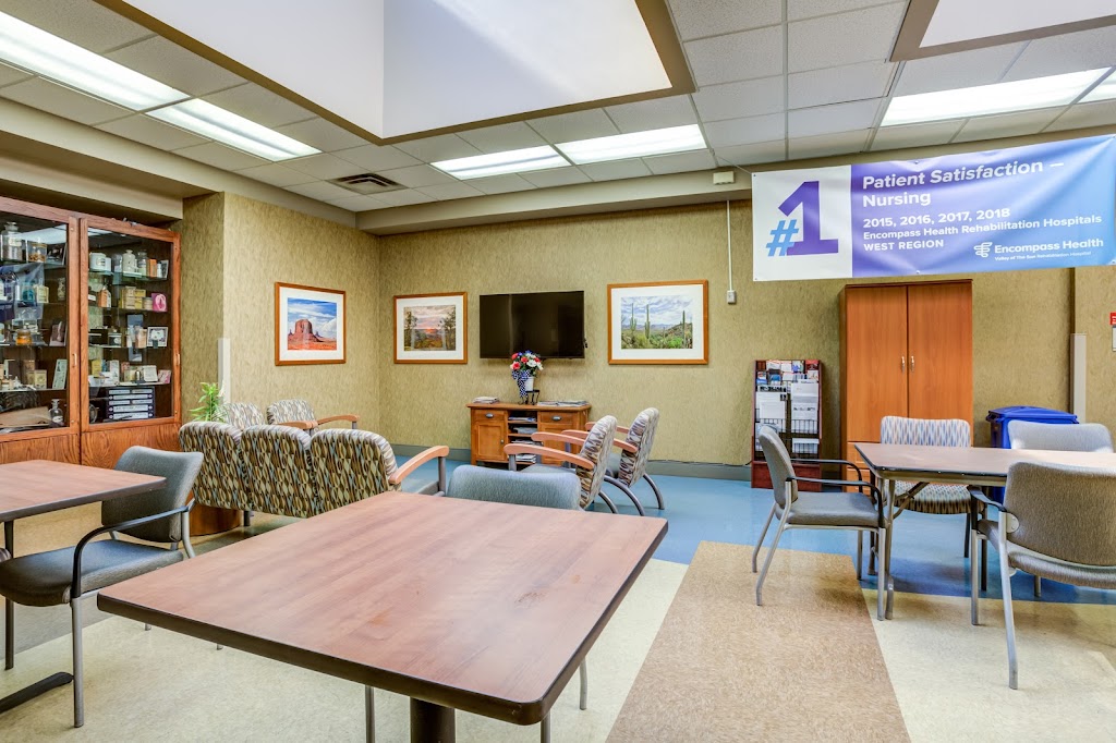 Encompass Health Valley of The Sun Rehabilitation Hospital | 13460 N 67th Ave, Glendale, AZ 85304, USA | Phone: (623) 878-8800