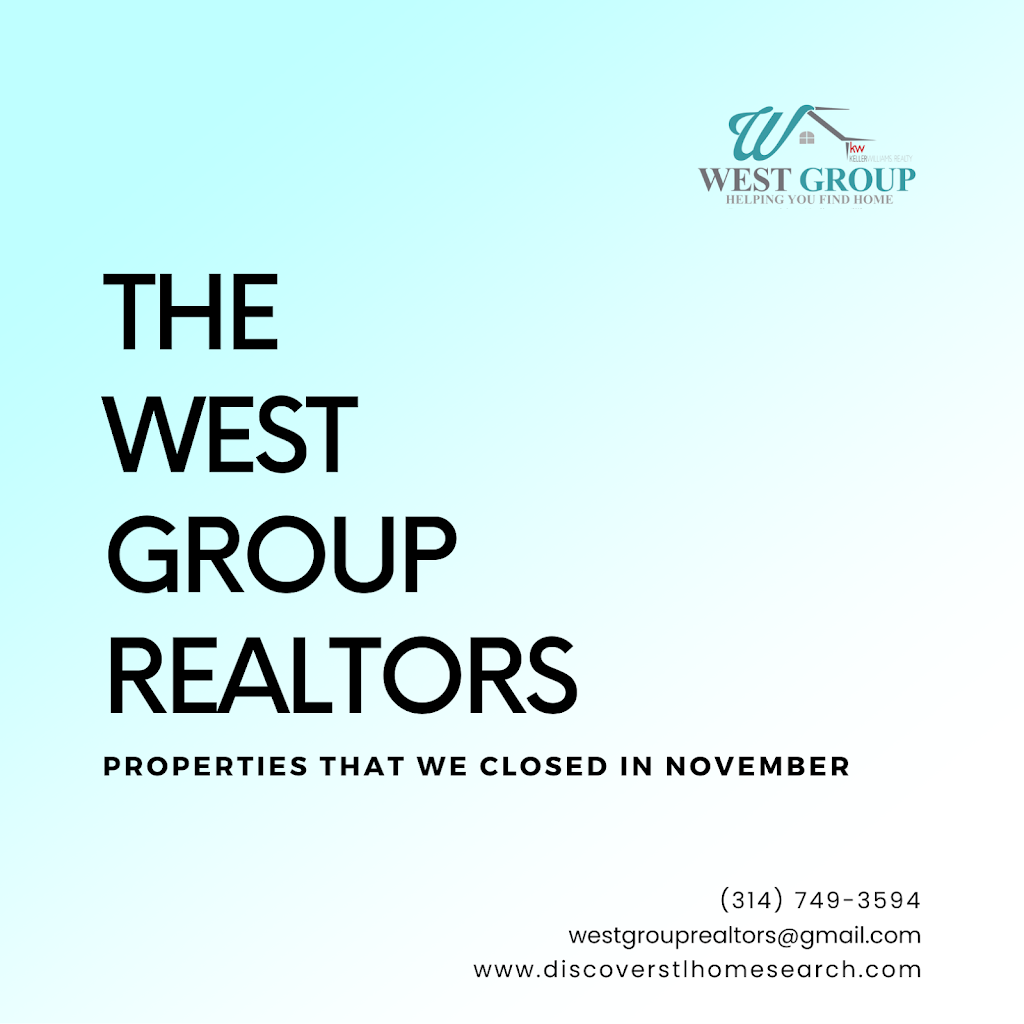 The West Group - Powered by Keller Williams | 1109 Howdershell Rd, Florissant, MO 63031, USA | Phone: (314) 730-2990