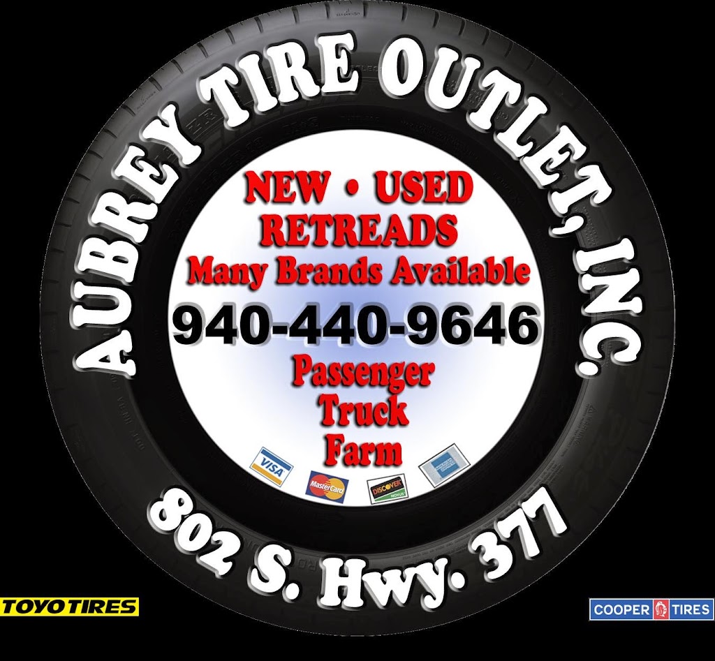 Aubrey Tire Outlet, Inc. | 802 US-377, Aubrey, TX 76227, USA | Phone: (940) 440-9646