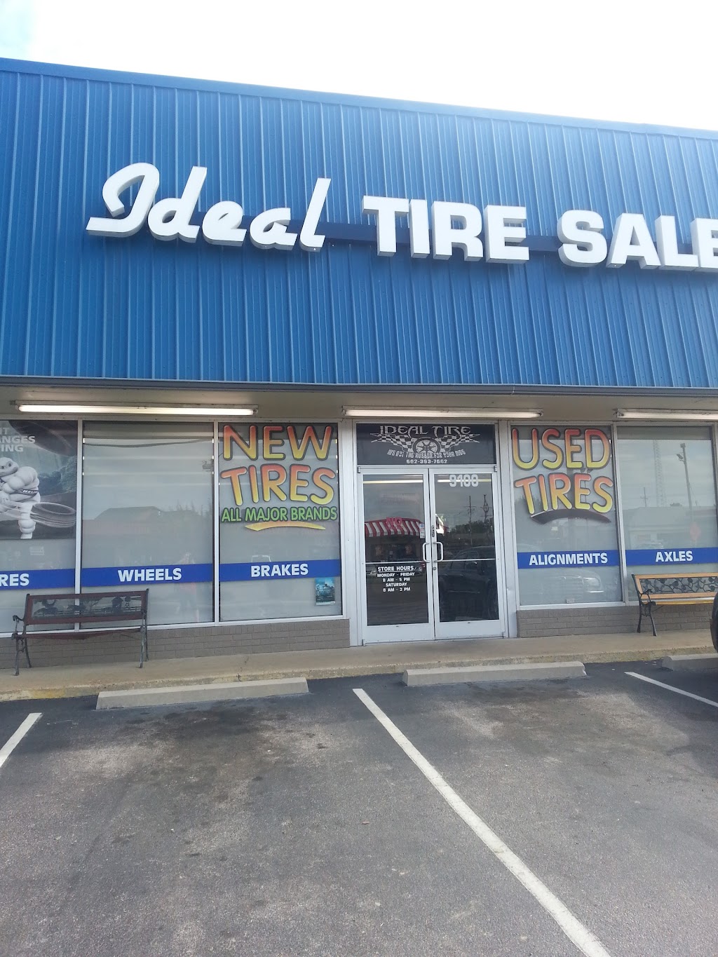 Ideal Tire Sales | 9100 Old Hwy 51 N, Southaven, MS 38671, USA | Phone: (662) 393-7662